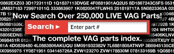 Volkswagen / Audi OEM Parts Index